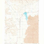United States Geological Survey Carey, ID (1979, 24000-Scale) digital map