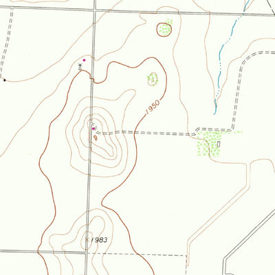 United States Geological Survey Carey, TX (1967, 24000-Scale) digital map