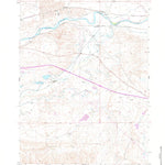 United States Geological Survey Careyhurst, WY (1949, 24000-Scale) digital map