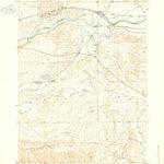 United States Geological Survey Careyhurst, WY (1950, 24000-Scale) digital map