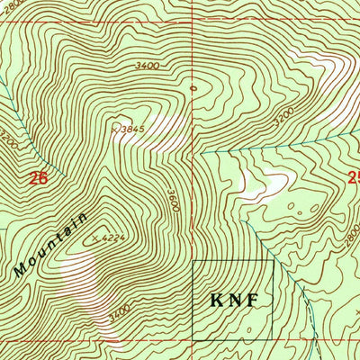 United States Geological Survey Careywood, ID (1996, 24000-Scale) digital map