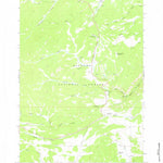 United States Geological Survey Caribou Creek, WY (1967, 24000-Scale) digital map