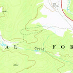 United States Geological Survey Caribou Creek, WY (1967, 24000-Scale) digital map