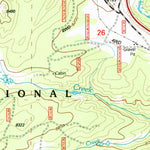 United States Geological Survey Caribou Creek, WY (1993, 24000-Scale) digital map