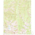 United States Geological Survey Caribou Lake, CA (1986, 24000-Scale) digital map