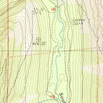 United States Geological Survey Caribou Lake, CA (1986, 24000-Scale) digital map