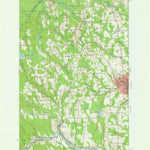 United States Geological Survey Caribou, ME (1953, 62500-Scale) digital map