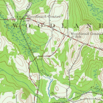 United States Geological Survey Caribou, ME (1953, 62500-Scale) digital map