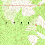 United States Geological Survey Caribou Mountain, ID (1966, 24000-Scale) digital map