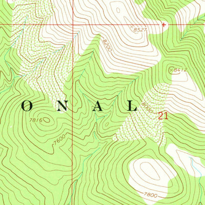 United States Geological Survey Caribou Mountain, ID (1966, 24000-Scale) digital map