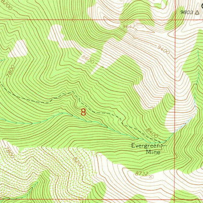 United States Geological Survey Caribou Mountain, ID (1966, 24000-Scale) digital map