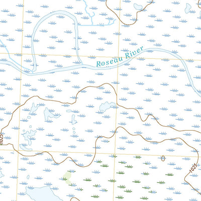 United States Geological Survey Caribou NE, MN (2022, 24000-Scale) digital map