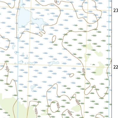 United States Geological Survey Caribou NE, MN (2022, 24000-Scale) digital map