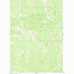 United States Geological Survey Caribou Peak, MT (1968, 24000-Scale) digital map