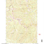 United States Geological Survey Caribou Peak, MT (2001, 24000-Scale) digital map