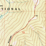 United States Geological Survey Caribou Peak, MT (2001, 24000-Scale) digital map