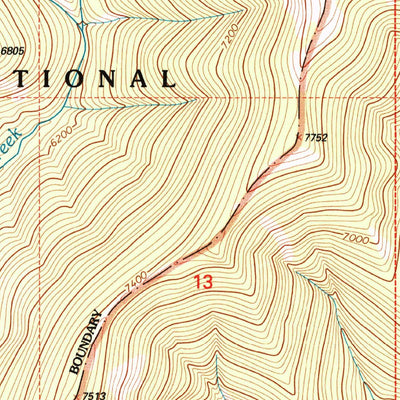 United States Geological Survey Caribou Peak, MT (2001, 24000-Scale) digital map