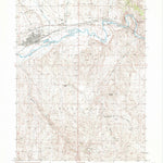 United States Geological Survey Carlin East, NV (1985, 24000-Scale) digital map