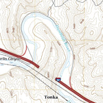 United States Geological Survey Carlin East, NV (2021, 24000-Scale) digital map