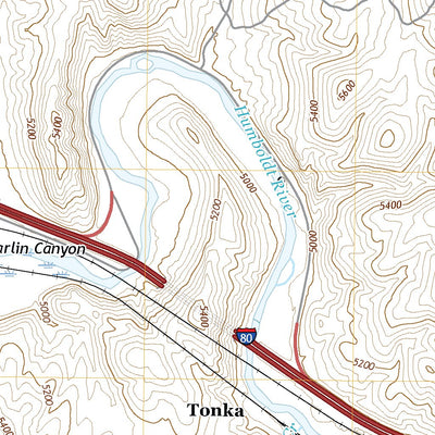 United States Geological Survey Carlin East, NV (2021, 24000-Scale) digital map