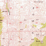 United States Geological Survey Carlin, NV (1952, 62500-Scale) digital map