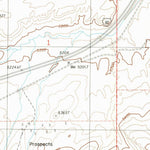 United States Geological Survey Carlin West, NV (1985, 24000-Scale) digital map