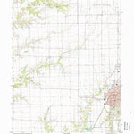 United States Geological Survey Carlinville West, IL (1998, 24000-Scale) digital map