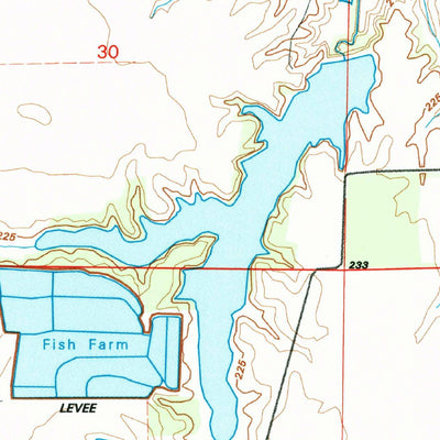 United States Geological Survey Carlisle, AR (1994, 24000-Scale) digital map
