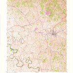 United States Geological Survey Carlisle, KY (1953, 24000-Scale) digital map