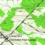 United States Geological Survey Carlisle, NY (1943, 24000-Scale) digital map