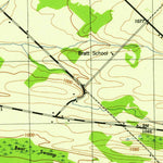 United States Geological Survey Carlisle, NY (1945, 31680-Scale) digital map