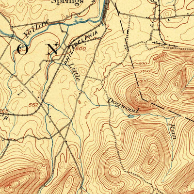 United States Geological Survey Carlisle, PA (1904, 62500-Scale) digital map