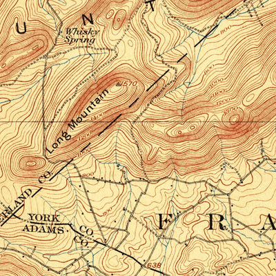 United States Geological Survey Carlisle, PA (1904, 62500-Scale) digital map