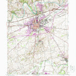 United States Geological Survey Carlisle, PA (1952, 24000-Scale) digital map