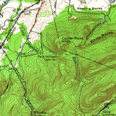 United States Geological Survey Carlisle, PA (1952, 62500-Scale) digital map