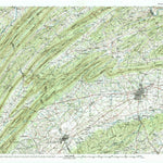 United States Geological Survey Carlisle, PA (1984, 100000-Scale) digital map