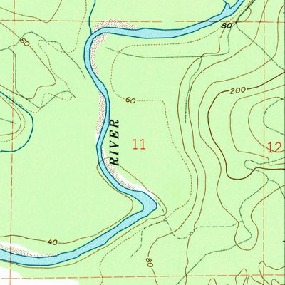 United States Geological Survey Carlisle, WA (1955, 24000-Scale) digital map