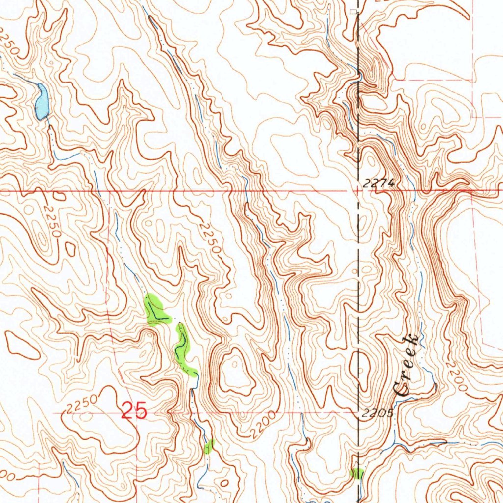Carlock, SD (1964, 24000-Scale) Map by United States Geological Survey ...