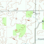 United States Geological Survey Carlos, IN (1960, 24000-Scale) digital map