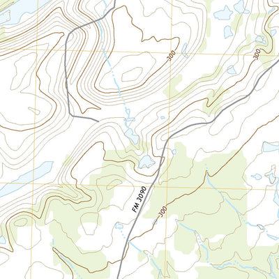 United States Geological Survey Carlos, TX (2022, 24000-Scale) digital map