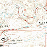 United States Geological Survey Carlsbad Caverns, NM (1979, 24000-Scale) digital map