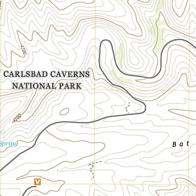 United States Geological Survey Carlsbad Caverns, NM (2020, 24000-Scale) digital map