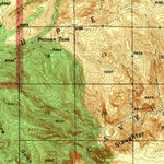 United States Geological Survey Carlsbad Caverns West, NM-TX (1943, 62500-Scale) digital map