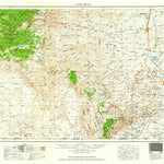 United States Geological Survey Carlsbad, NM-TX (1958, 250000-Scale) digital map