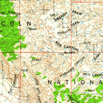 United States Geological Survey Carlsbad, NM-TX (1958, 250000-Scale) digital map