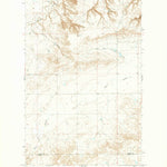 United States Geological Survey Carlson Coulee, MT (1970, 24000-Scale) digital map