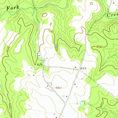 United States Geological Survey Carlton, GA (1972, 24000-Scale) digital map