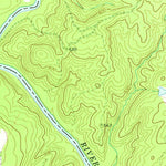 United States Geological Survey Carlton, GA (1972, 24000-Scale) digital map