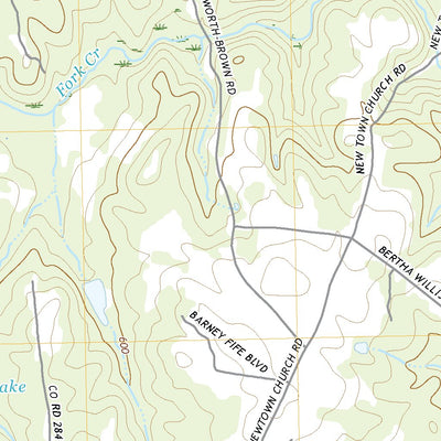 United States Geological Survey Carlton, GA (2020, 24000-Scale) digital map
