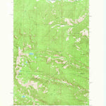 United States Geological Survey Carlton Lake, MT (1967, 24000-Scale) digital map